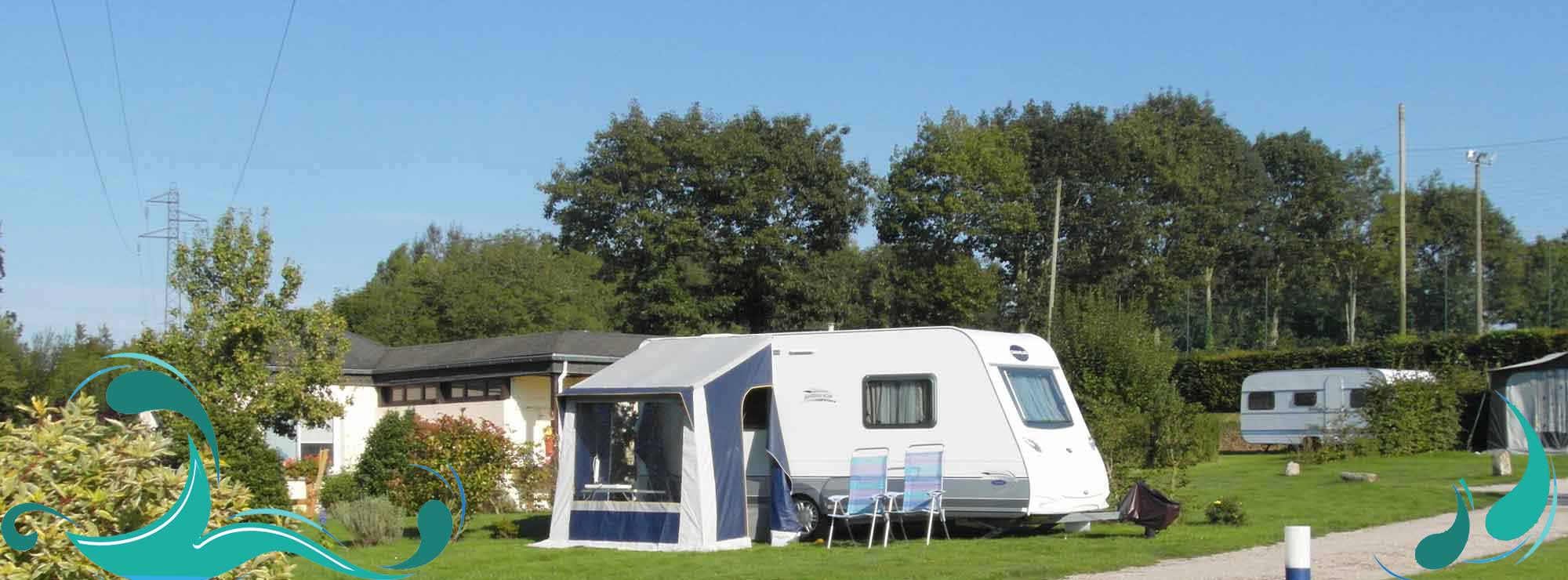 emplacement camping caravane leules les roses