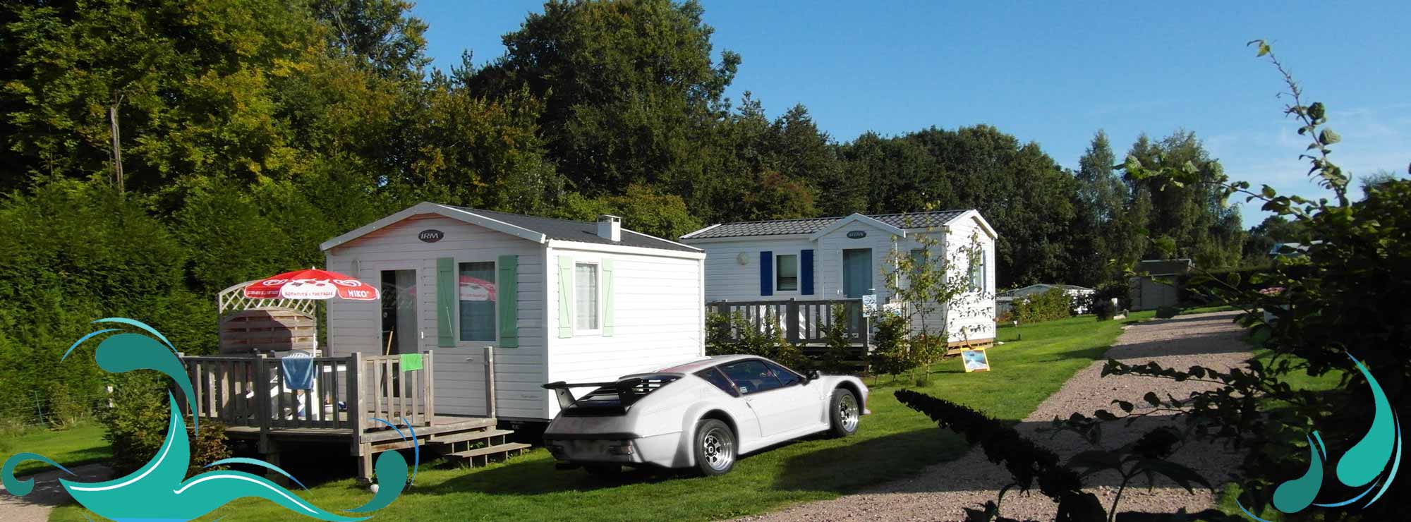 mobil home saint aubin sur mer